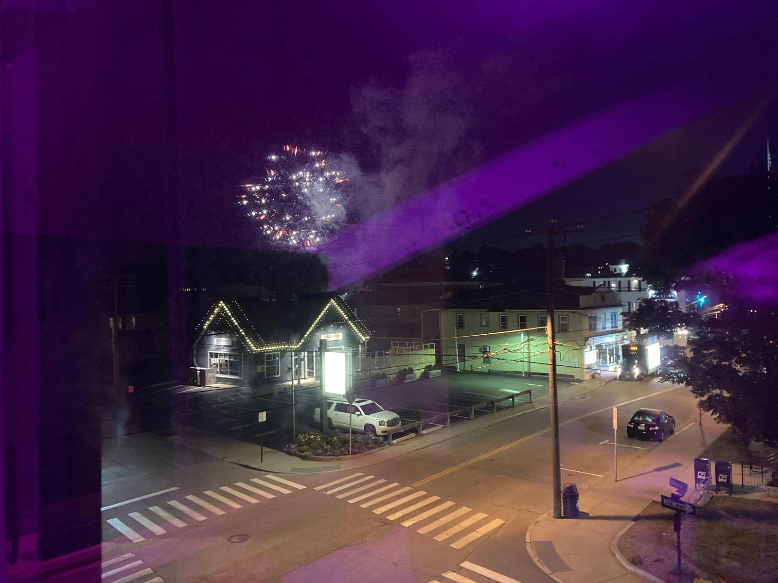 4th of July over the river